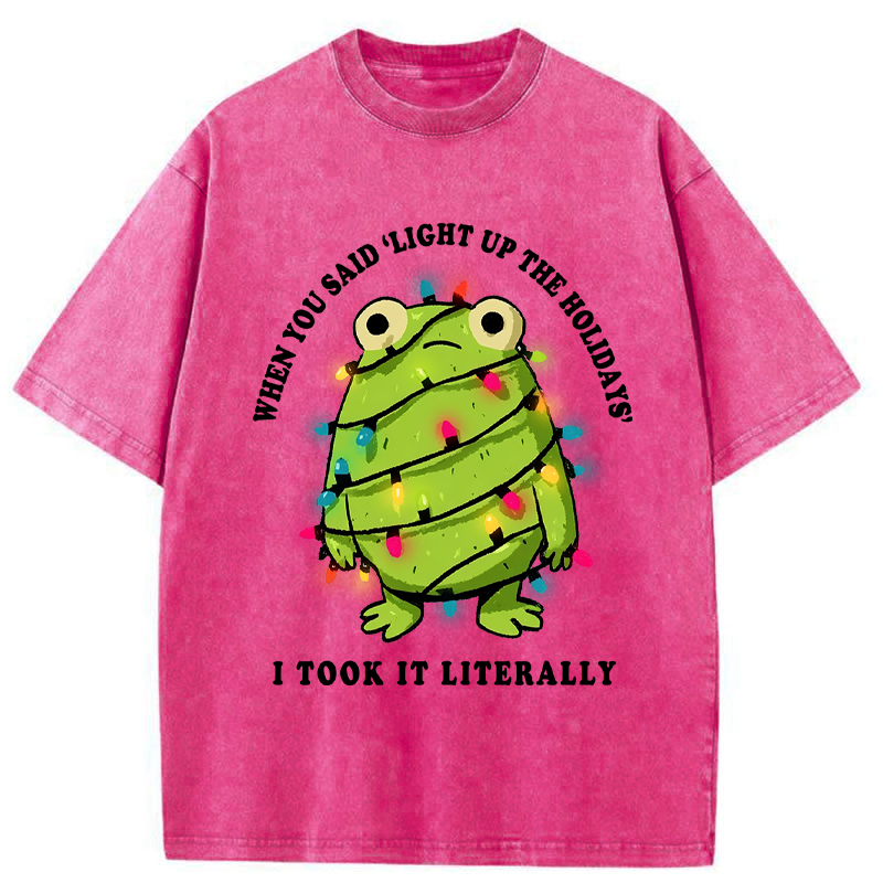 Tokyo-Tiger Oops, I’m the Decoration Washed T-Shirt