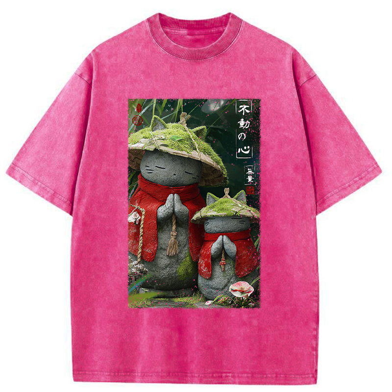 Tokyo-Tiger Zen Guardians Washed T-Shirt