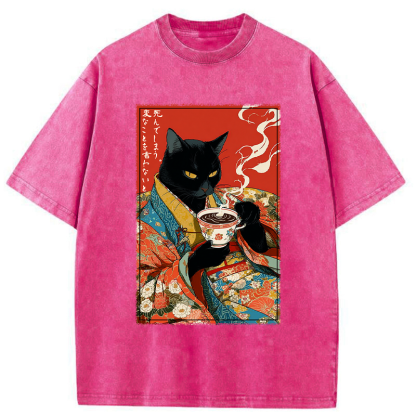 Tokyo-Tiger Say Weird Or Die Washed T-Shirt