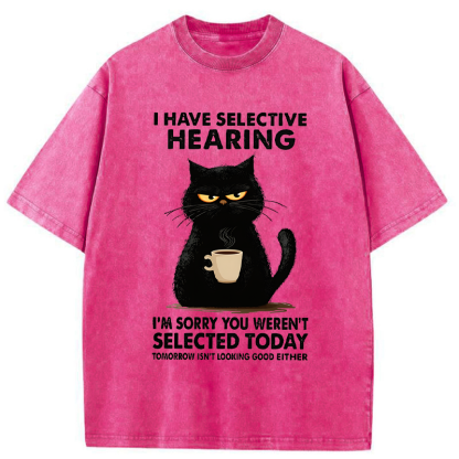 Tokyo-Tiger Not Selected Today Washed T-Shirt