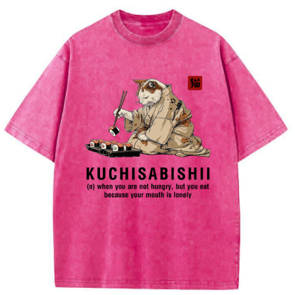 Tokyo-Tiger Sushi, Snacks, Repeat Washed T-Shirt