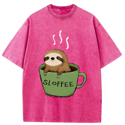 Tokyo-Tiger Sloffee Time Washed T-Shirt