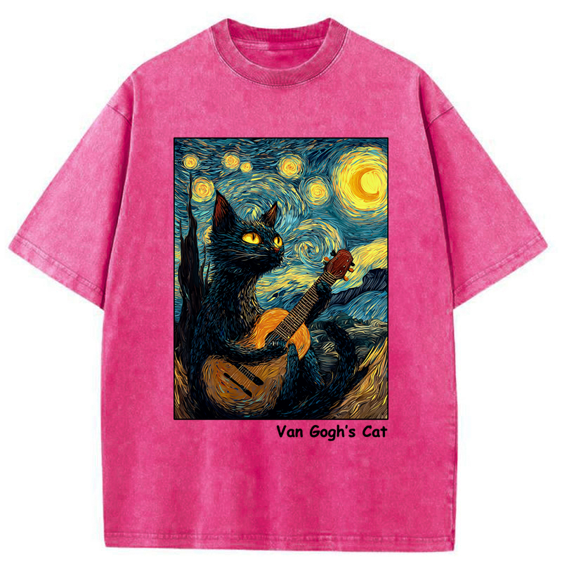 Tokyo-Tiger The Starry Musician Washed T-Shirt