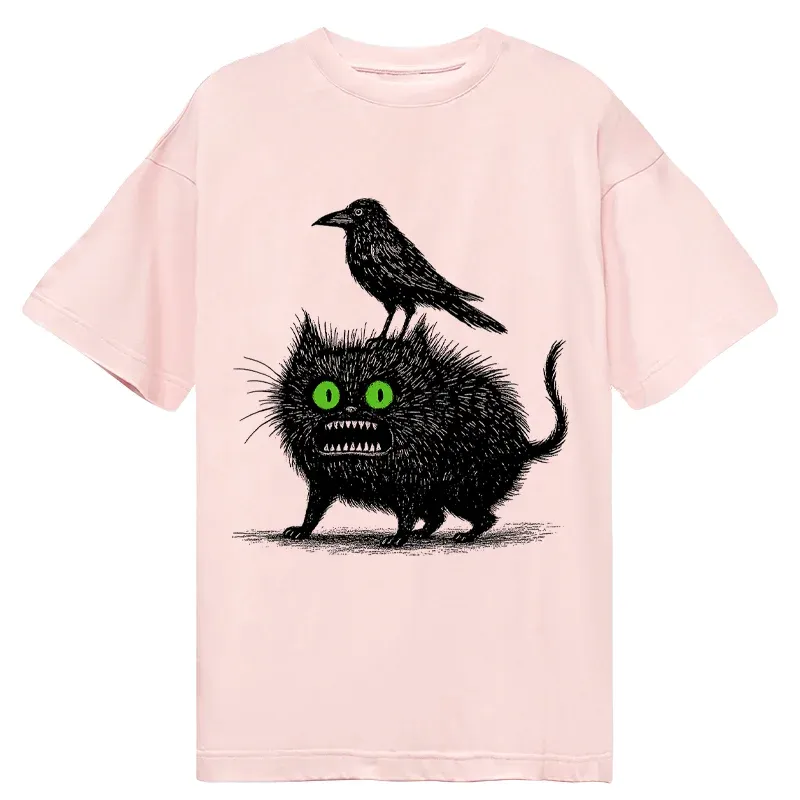 Tokyo-Tiger Crow And Black Cat Classic T-Shirt
