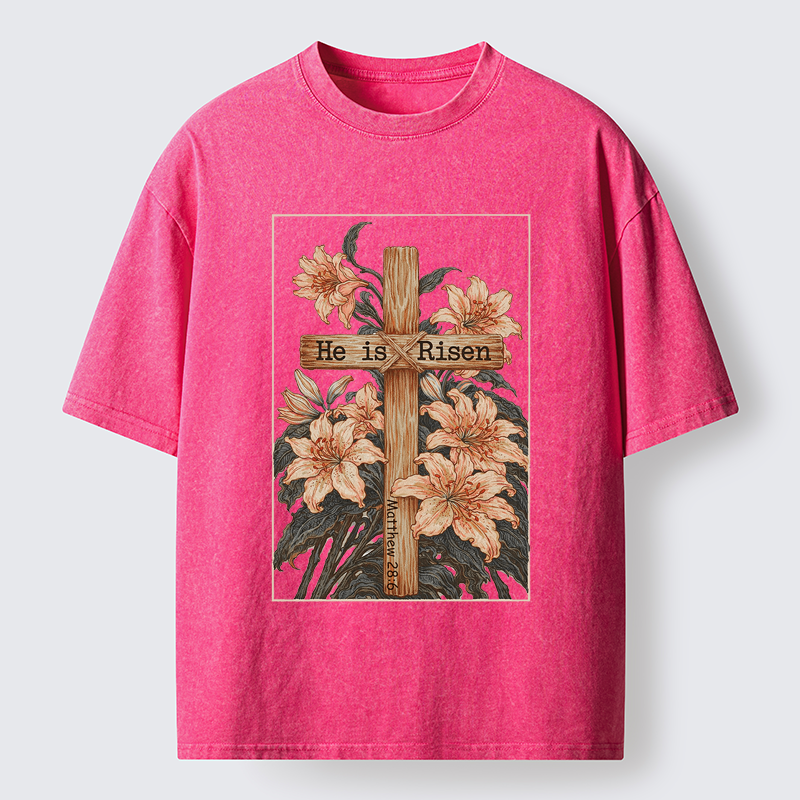 Tokyo-Tiger The Resurrection Lily Washed T-Shirt