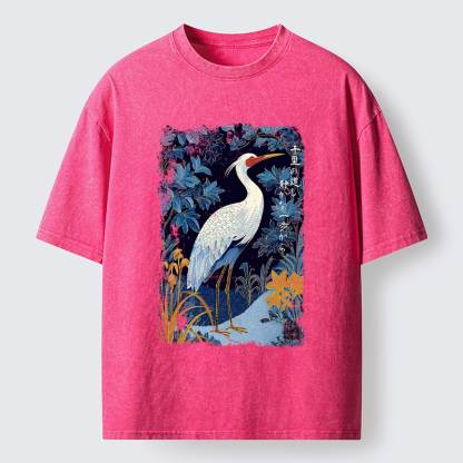 Tokyo-Tiger The Journey of a Thousand Miles Washed T-Shirt