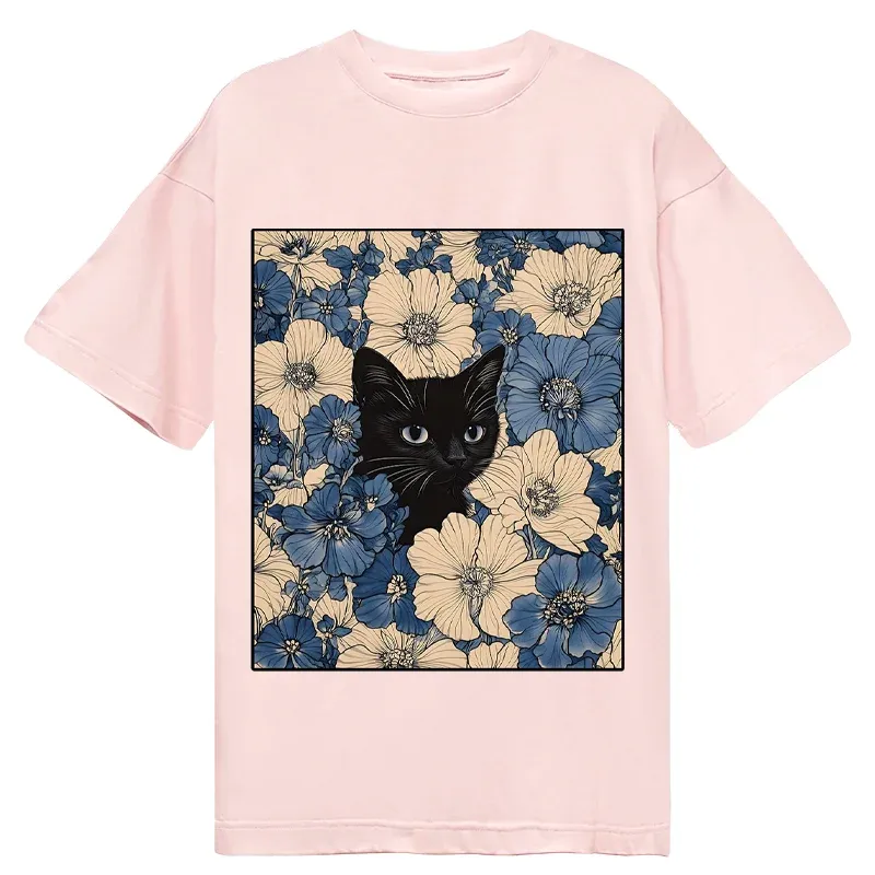 Tokyo-Tiger Cat In The Flowers Classic T-Shirt