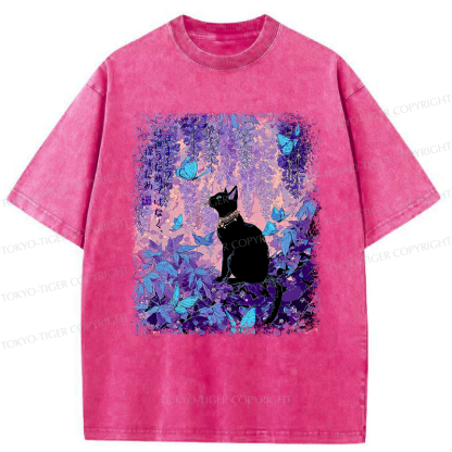 Tokyo-Tiger To Roam Is To Seek, Not To Lose Washed T-Shirt