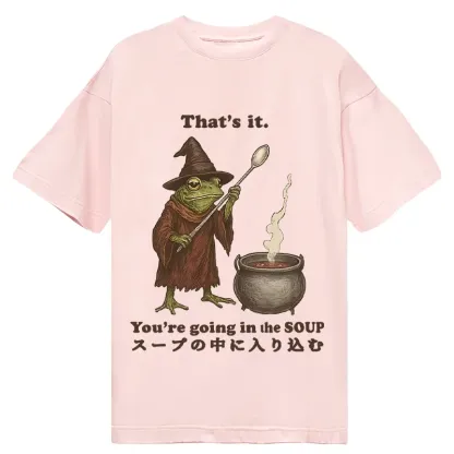 Tokyo-Tiger Funny Frog Soup Classic T-Shirt