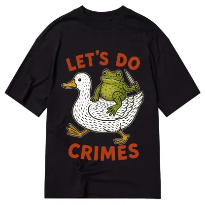 Tokyo-Tiger Frog Ready To Commit Crime Classic T-Shirt