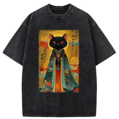 Tokyo-Tiger Master Your Chaos, Protect Your Peace Washed T-Shirt