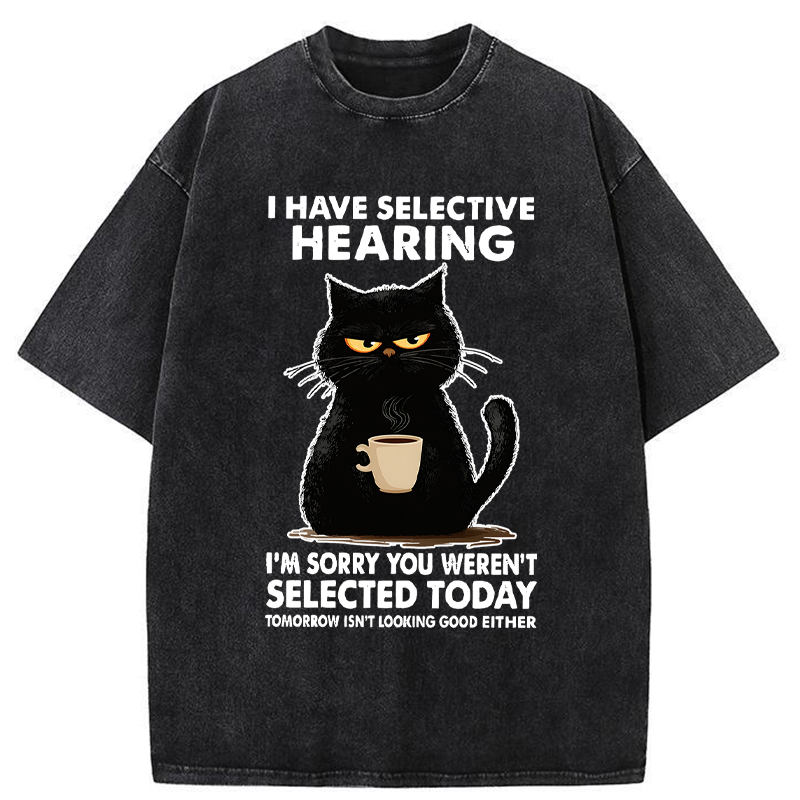 Tokyo-Tiger Not Selected Today Washed T-Shirt