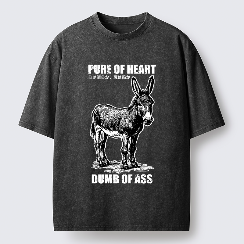 Tokyo-Tiger Good Heart, Empty Head Washed T-Shirt