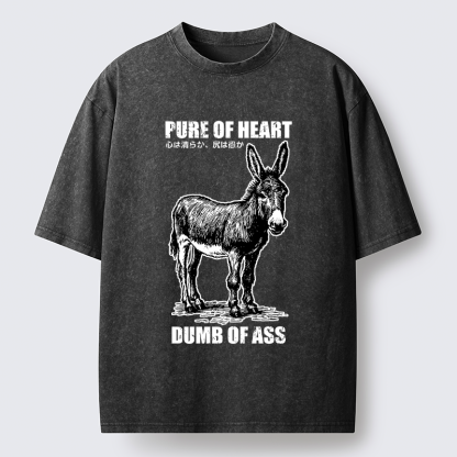 Tokyo-Tiger Good Heart, Empty Head Washed T-Shirt