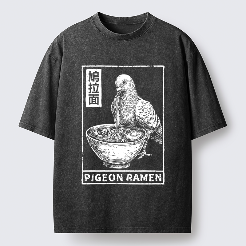 Tokyo-Tiger The Ramen Dove Washed T-Shirt
