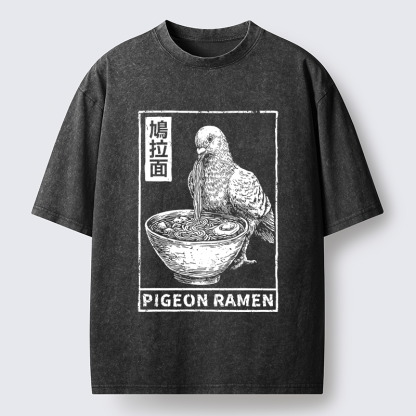 Tokyo-Tiger The Ramen Dove Washed T-Shirt