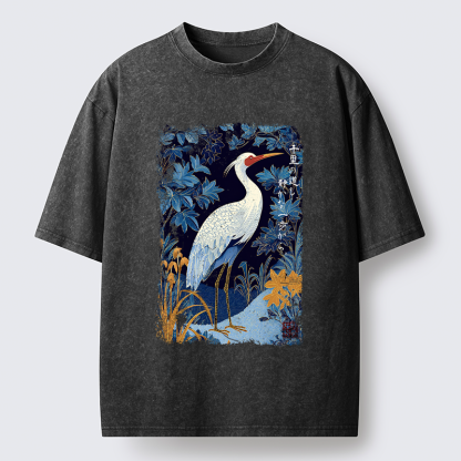 Tokyo-Tiger The Journey of a Thousand Miles Washed T-Shirt