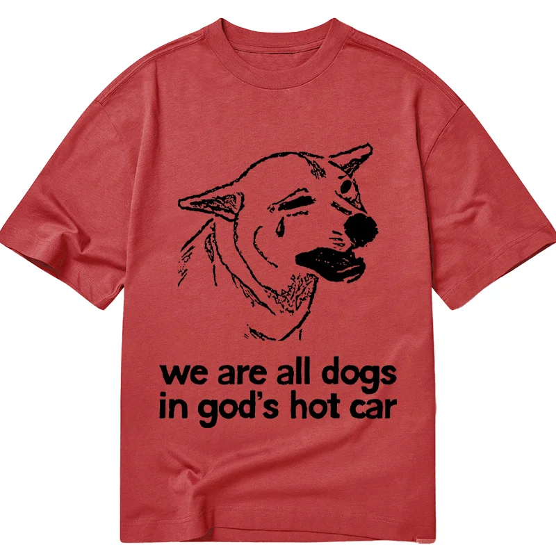 Tokyo-Tiger Sad Dog Funny Classic T-Shirt