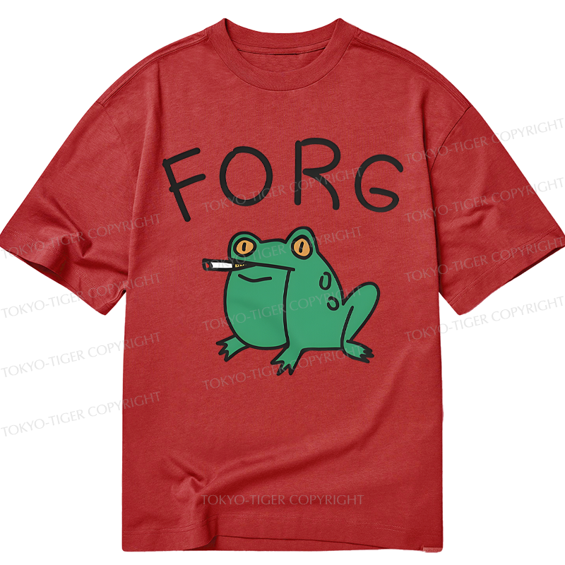 Tokyo-Tiger Smoking Frog Classic T-Shirt