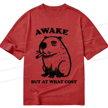 Tokyo-Tiger Smoking Capybara Classic T-Shirt