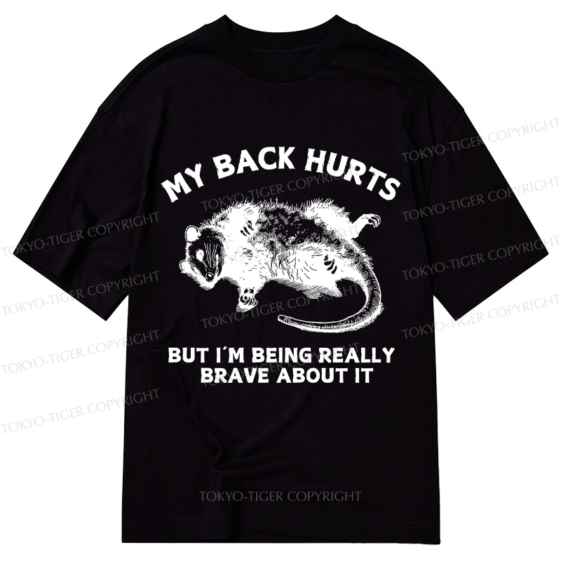 Tokyo-Tiger Opossum Lying Down Classic T-Shirt