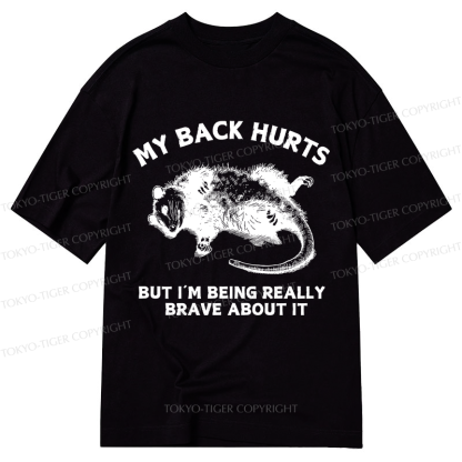 Tokyo-Tiger Opossum Lying Down Classic T-Shirt