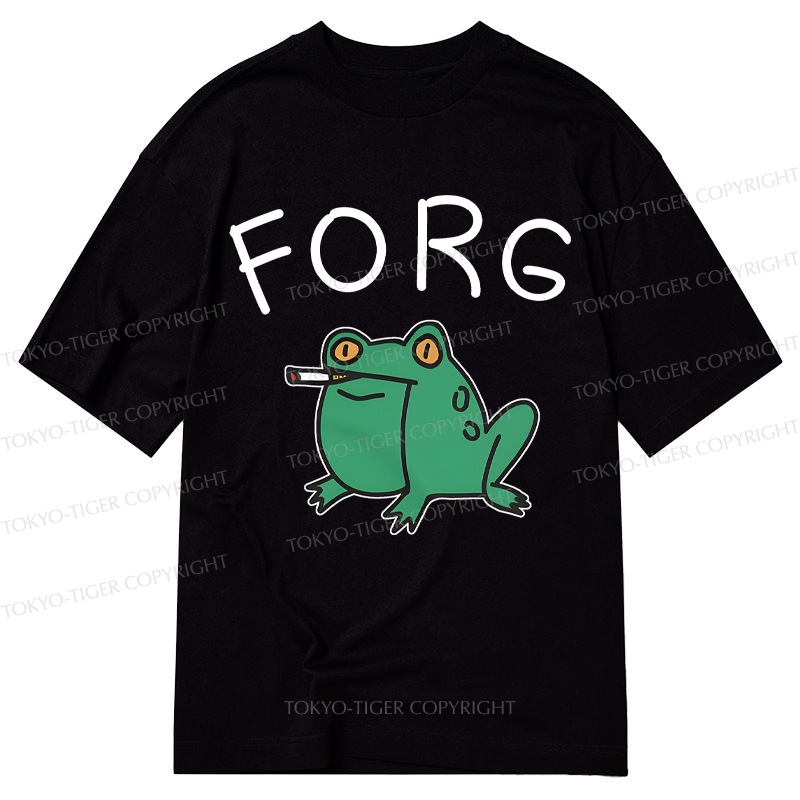 Tokyo-Tiger Smoking Frog Classic T-Shirt