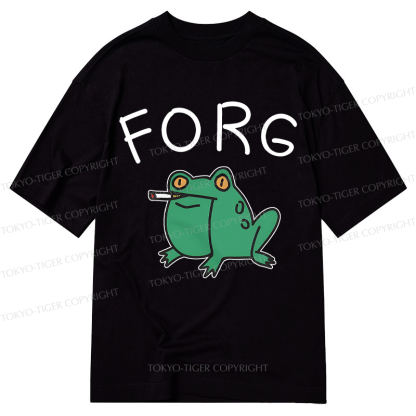 Tokyo-Tiger Smoking Frog Classic T-Shirt