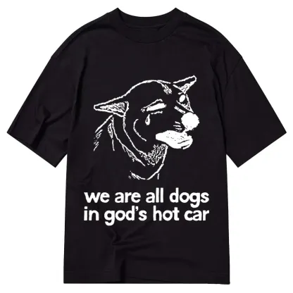 Tokyo-Tiger Sad Dog Funny Classic T-Shirt