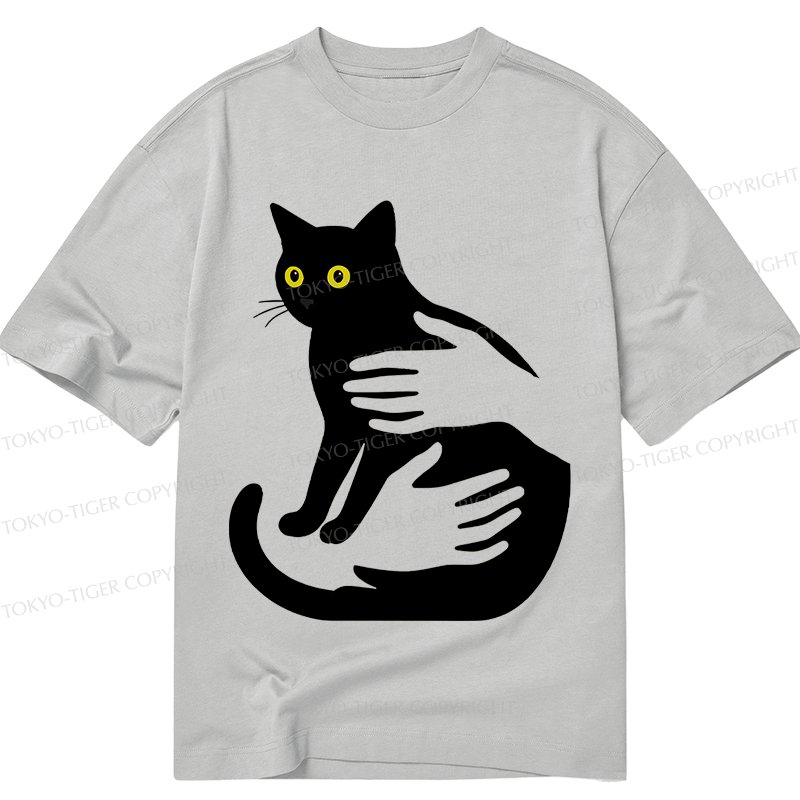 Tokyo-Tiger Hug A Black Cat Classic T-Shirt
