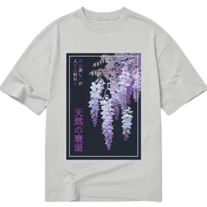 Tokyo-Tiger Wisteria Jpanese Flowers Poster Classic T-Shirt