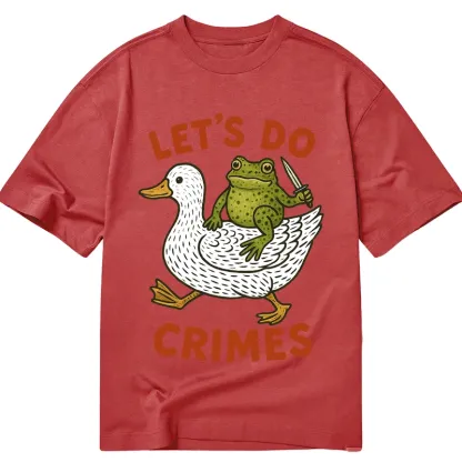 Tokyo-Tiger Frog Ready To Commit Crime Classic T-Shirt