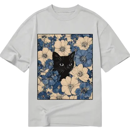 Tokyo-Tiger Cat In The Flowers Classic T-Shirt