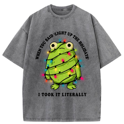 Tokyo-Tiger Oops, I’m the Decoration Washed T-Shirt