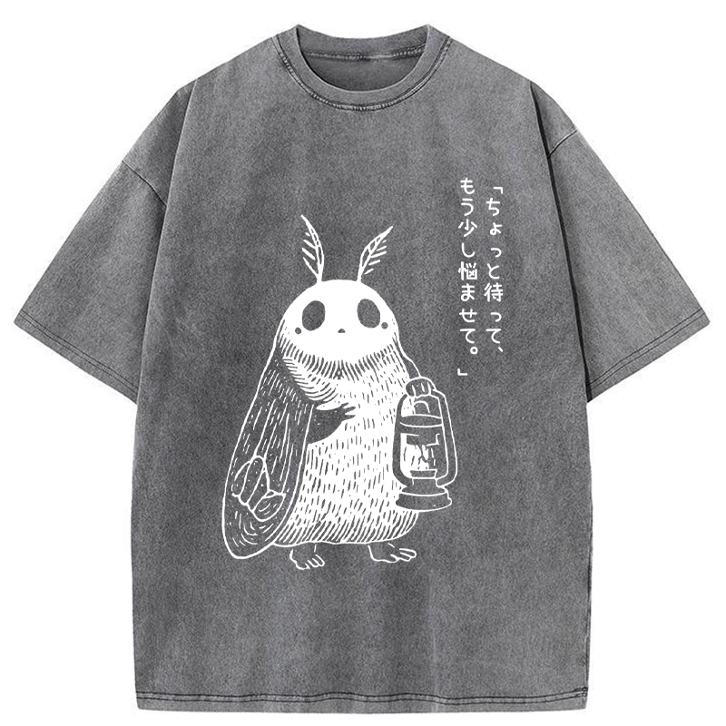 Tokyo-Tiger Moth of Overthinking Washed T-Shirt