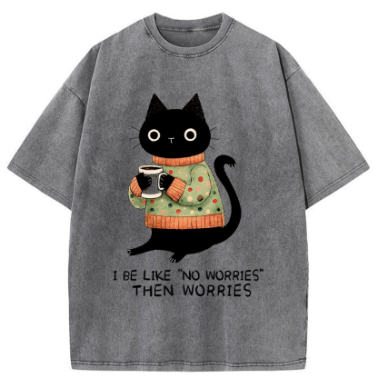 Tokyo-Tiger I’m Fine... But Am I? Washed T-Shirt