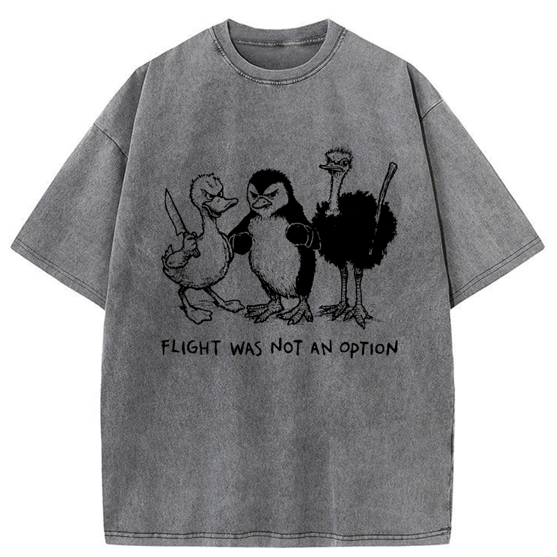 Tokyo-Tiger No Wings, No Problem Washed T-Shirt