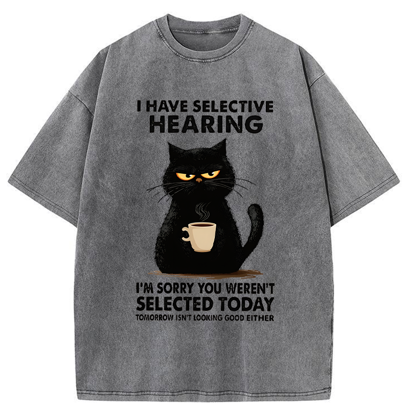 Tokyo-Tiger Not Selected Today Washed T-Shirt