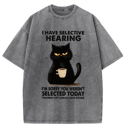 Tokyo-Tiger Not Selected Today Washed T-Shirt