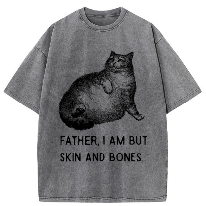 Tokyo-Tiger Feline Famine Washed T-Shirt
