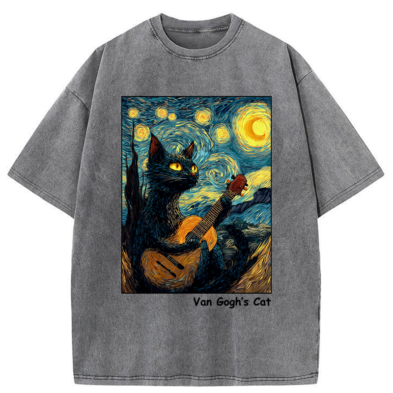 Tokyo-Tiger The Starry Musician Washed T-Shirt
