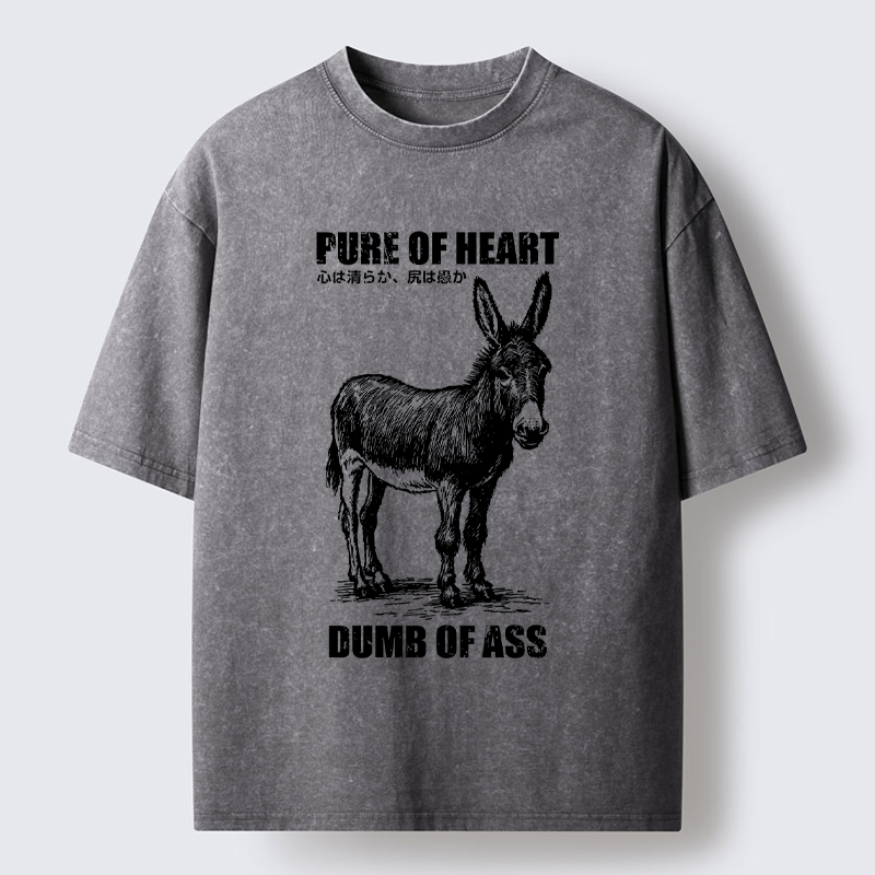 Tokyo-Tiger Good Heart, Empty Head Washed T-Shirt