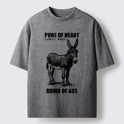 Tokyo-Tiger Good Heart, Empty Head Washed T-Shirt