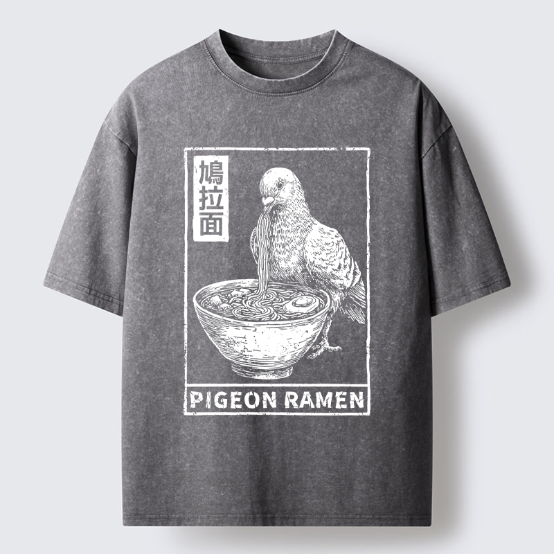 Tokyo-Tiger The Ramen Dove Washed T-Shirt