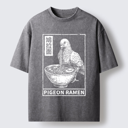 Tokyo-Tiger The Ramen Dove Washed T-Shirt