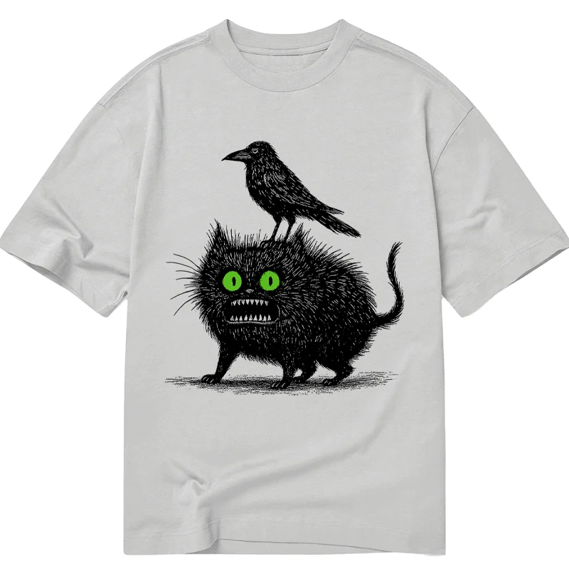Tokyo-Tiger Crow And Black Cat Classic T-Shirt