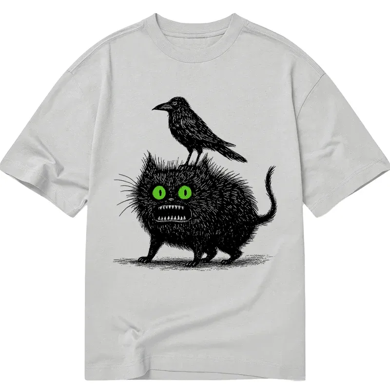 Tokyo-Tiger Crow And Black Cat Classic T-Shirt