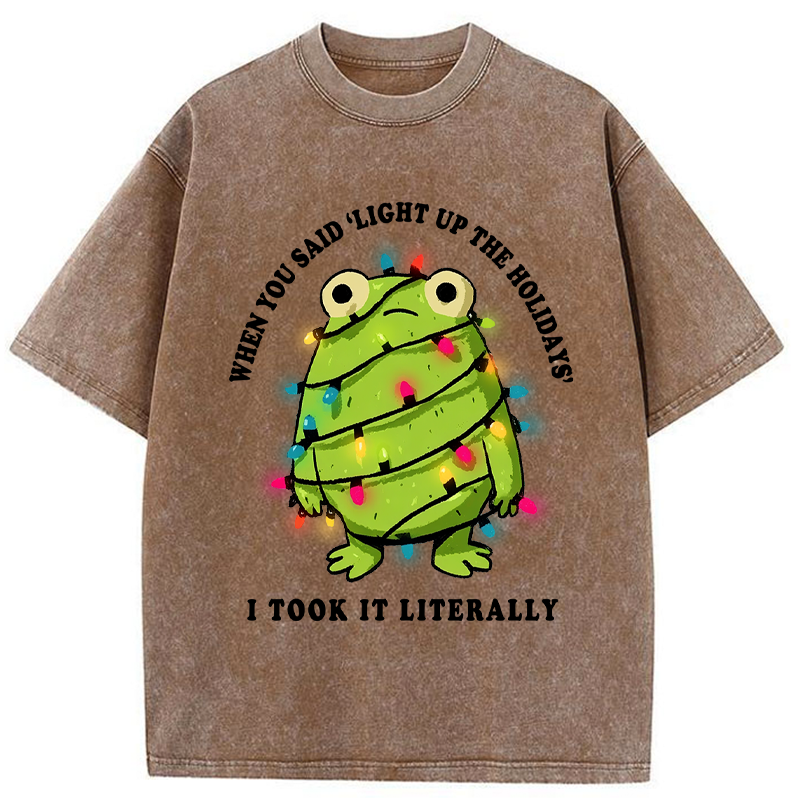 Tokyo-Tiger Oops, I’m the Decoration Washed T-Shirt