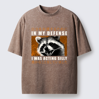 Tokyo-Tiger Silly & Proud Washed T-Shirt