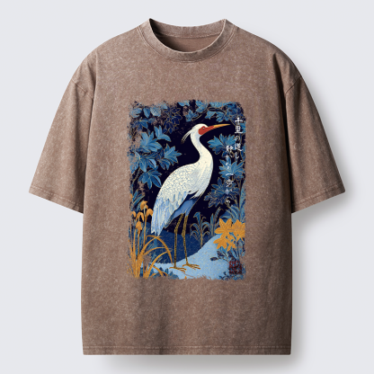 Tokyo-Tiger The Journey of a Thousand Miles Washed T-Shirt